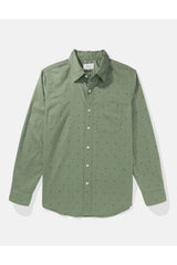 American Eagle Green Men's Shirt