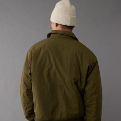 AE Olive Bomber Jacket – Men's