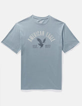 American Eagle Blue Graphic T-Shirt – Men's