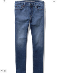 AE AirFlex+ Slim Straight jeans (Dark indigo wash)