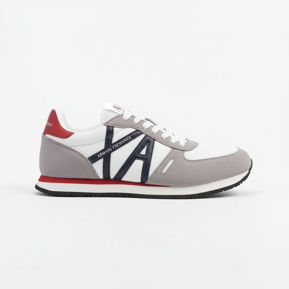 Armani Exchange AX Logo Sneakers Light Grey