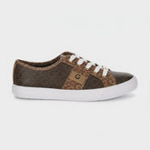 Guess Los Angeles GBG Monogram Sneakers Brownbeige