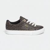 Guess Monogram Sneakers Brown