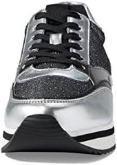 Michael Kors Glitter Sneakers Blacksilver
