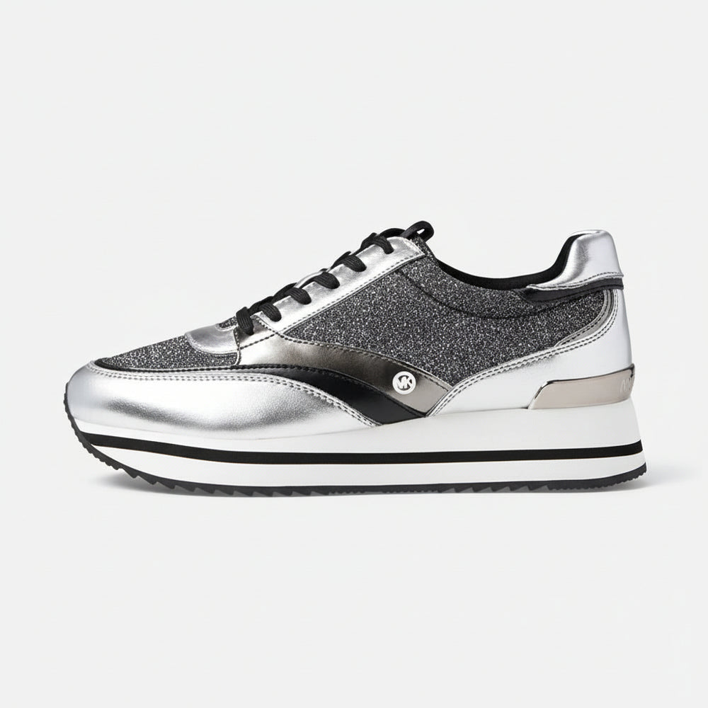 Michael Kors Glitter Sneakers Blacksilver