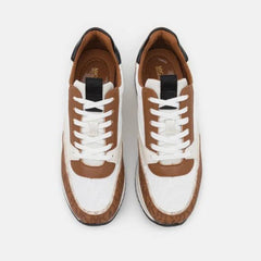 Michael Kors Monogram Trainer Sneakers Whitebrown