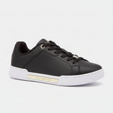 Tommy Hilfiger Leather Sneakers Black