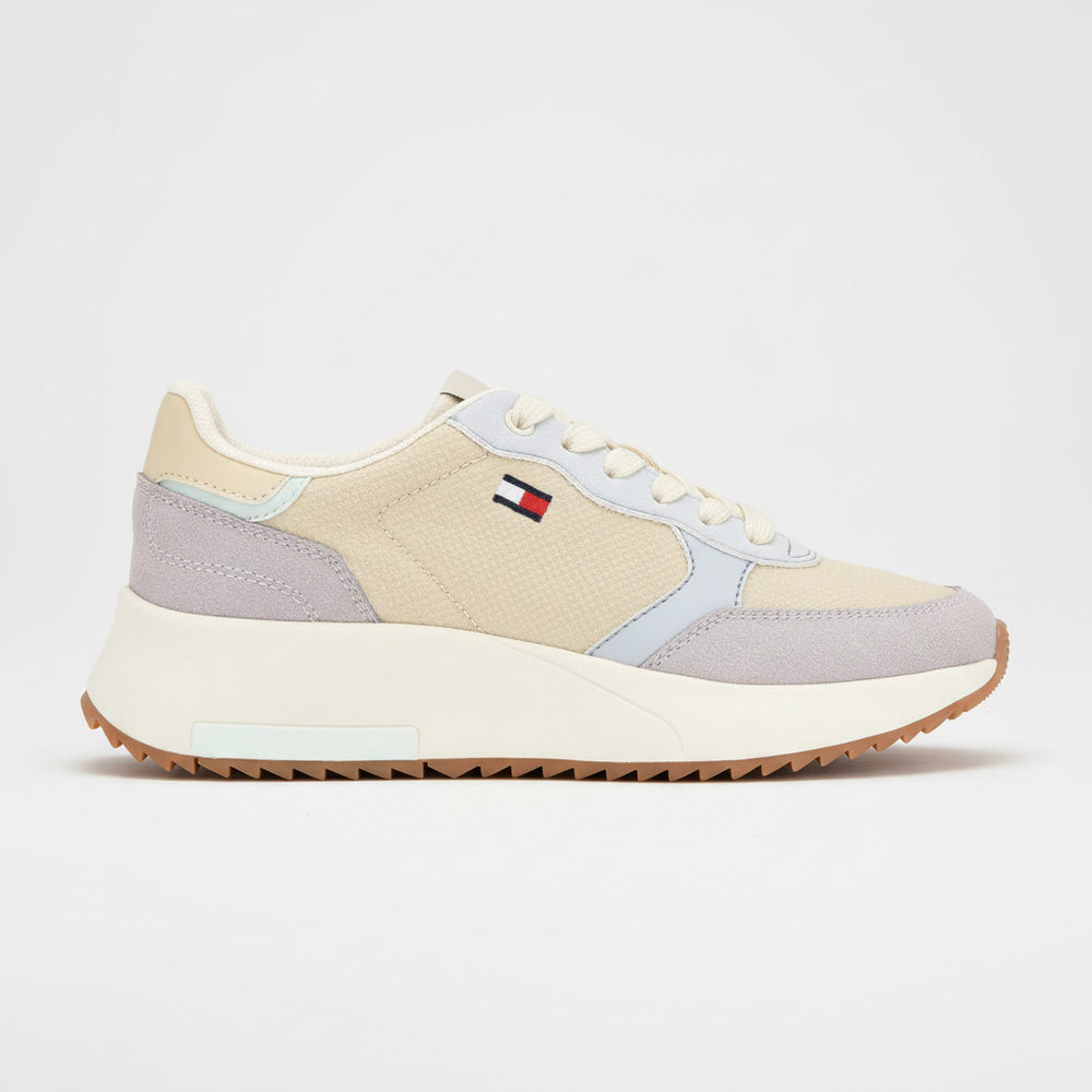 Tommy Hilfiger Retro Runner Sneakers Beigegreyblue