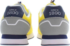 U.S. Polo Assn. Nobil Retro Running Sneakers Yellow