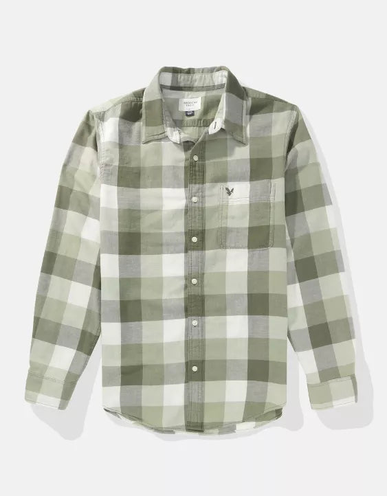 AE Camisa Everyday Slim Fit con botones