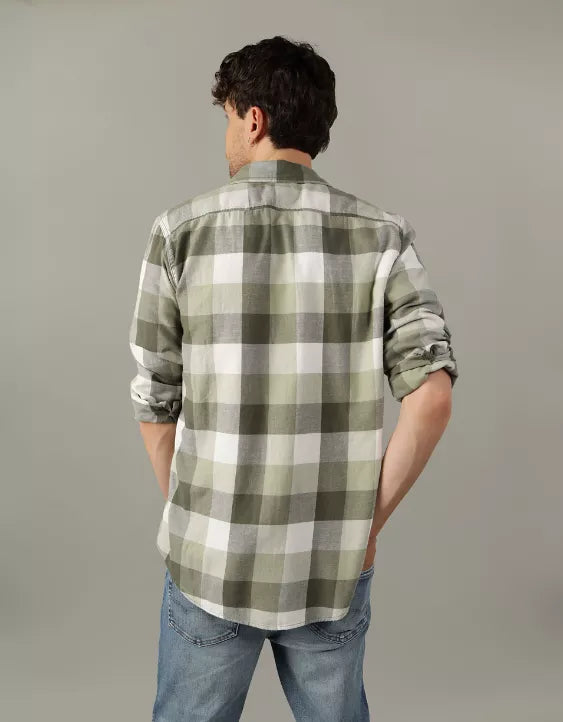 AE Camisa Everyday Slim Fit con botones