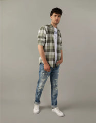 AE Camisa Everyday Slim Fit con botones