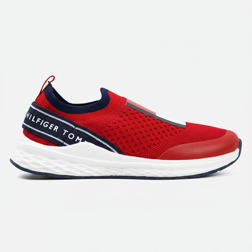 Tommy Hilfiger Slip On Sport Sneakers Redblue