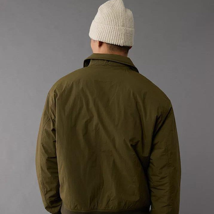 AE Olive Bomber Jacket – Men's