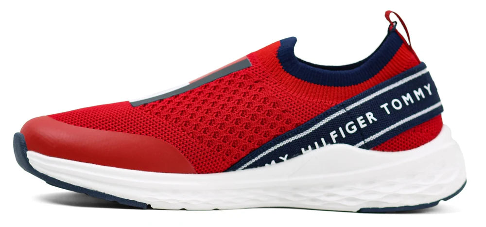 Tommy Hilfiger Slip On Sport Sneakers Redblue