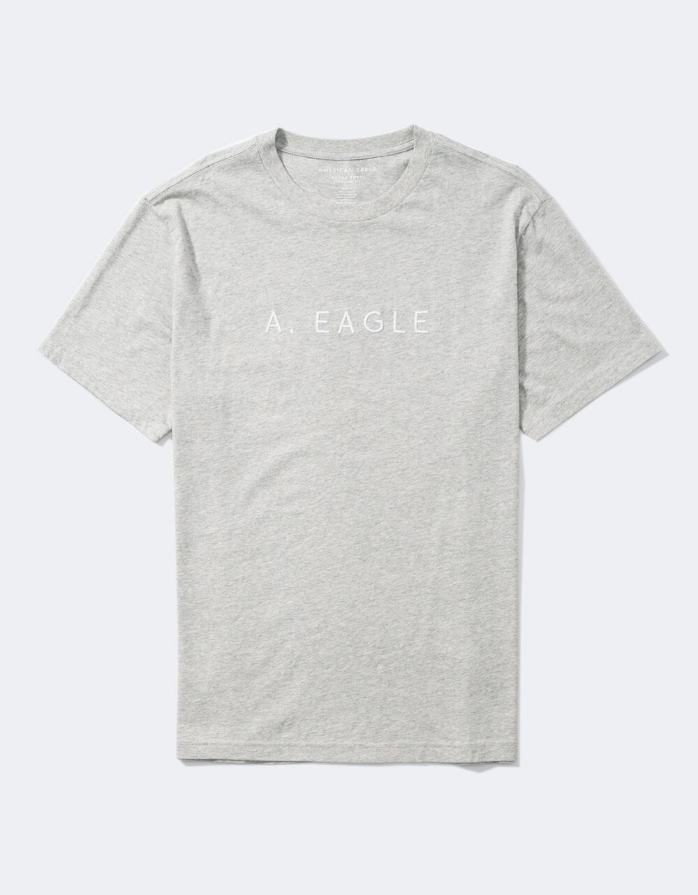 American Eagle Light Gray Crew Neck T-Shirt – Men's
