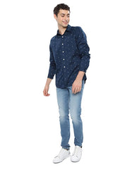 American Eagle Mens Slim Fit Everyday Button-Up Shirt