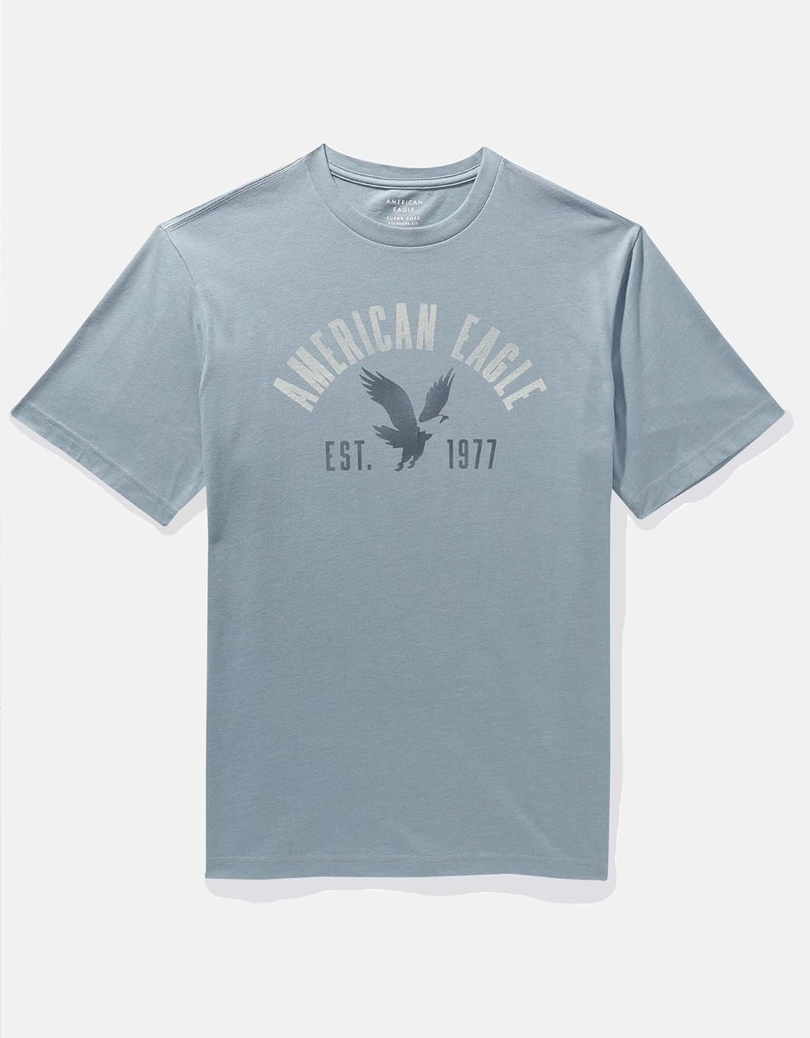 American Eagle Blue Graphic T-Shirt – Men's