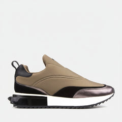 DKNY Platform Sneakers Oliveblack