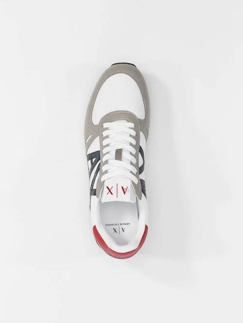 Armani Exchange AX Logo Sneakers Light Grey