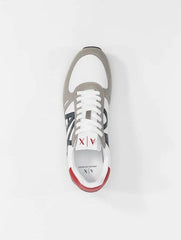 Armani Exchange AX Logo Sneakers Light Grey