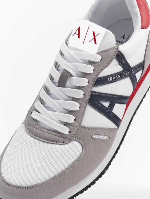 Armani Exchange AX Logo Sneakers Light Grey