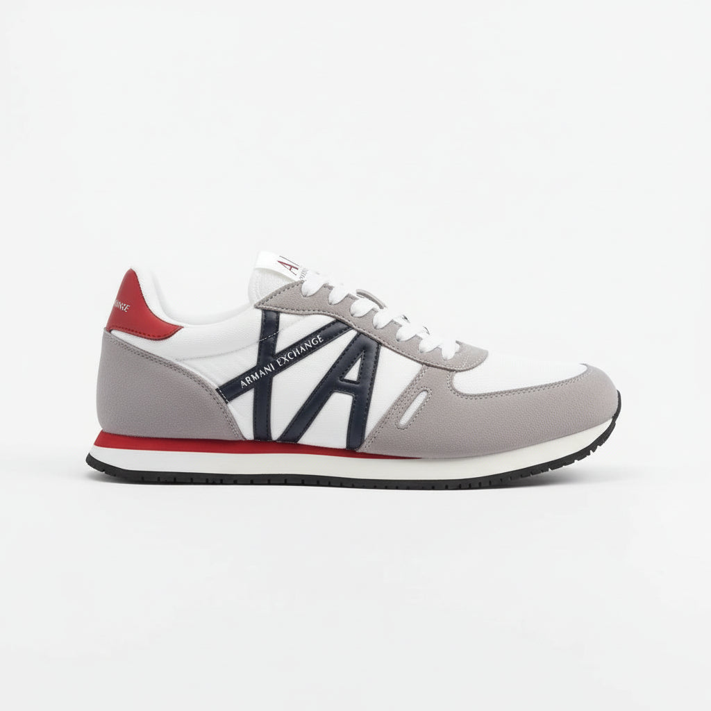 Armani Exchange AX Logo Sneakers Light Grey