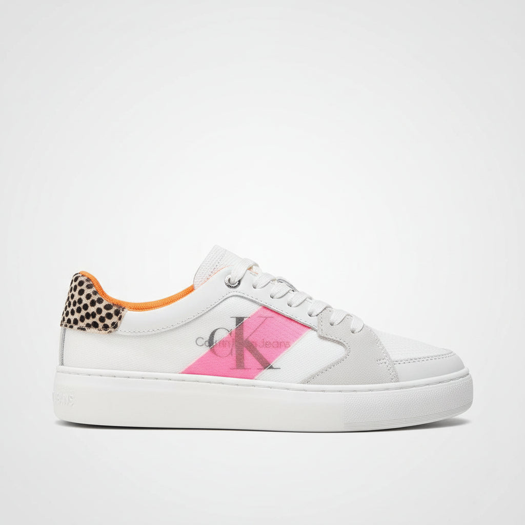 Calvin Klein Jeans Platform Sneakers Whiteorange