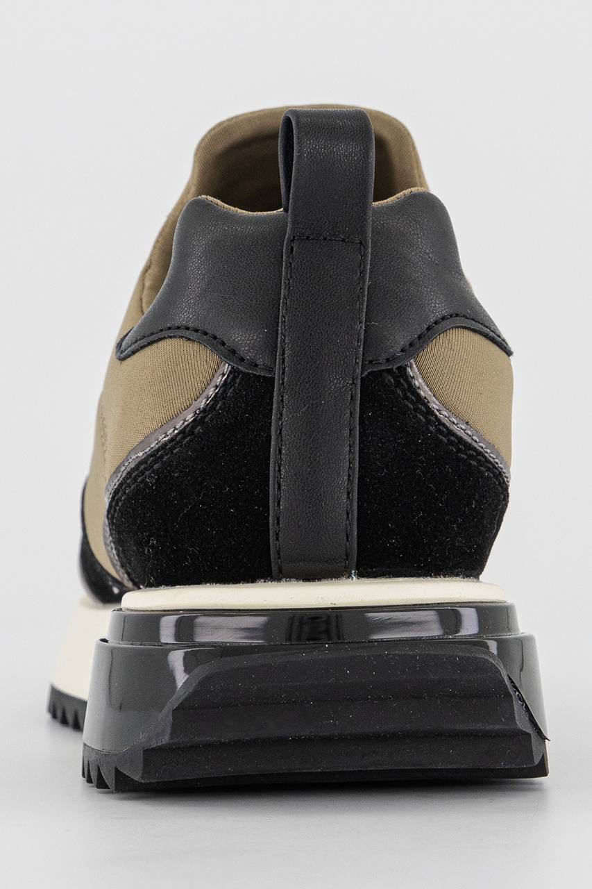 DKNY Platform Sneakers Oliveblack