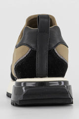 DKNY Platform Sneakers Oliveblack