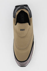 DKNY Platform Sneakers Oliveblack