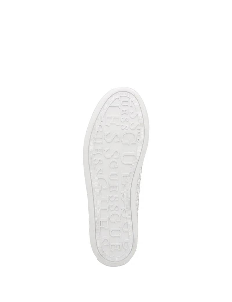 Guess Geometric Platform Sneakers Whitegrey