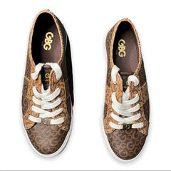 Guess Los Angeles GBG Monogram Sneakers Brownbeige
