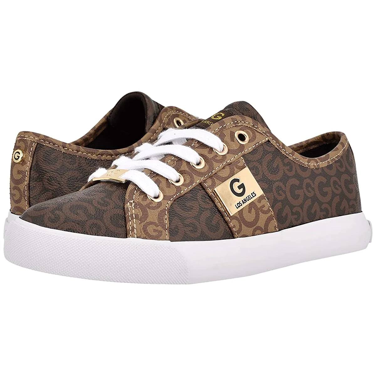 Guess Los Angeles GBG Monogram Sneakers Brownbeige