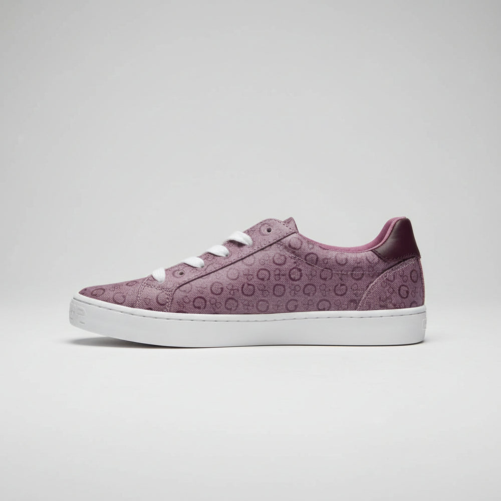 Guess Los Angeles Monogram Sneakers Purple