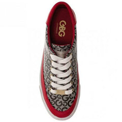 Guess Los Angeles Monogram Sneakers Redgrey