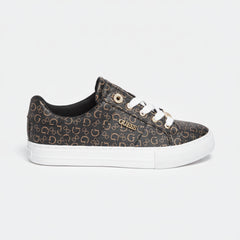 Guess Monogram Sneakers Brown