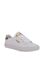 Guess Quilted Sneakers Whitegold