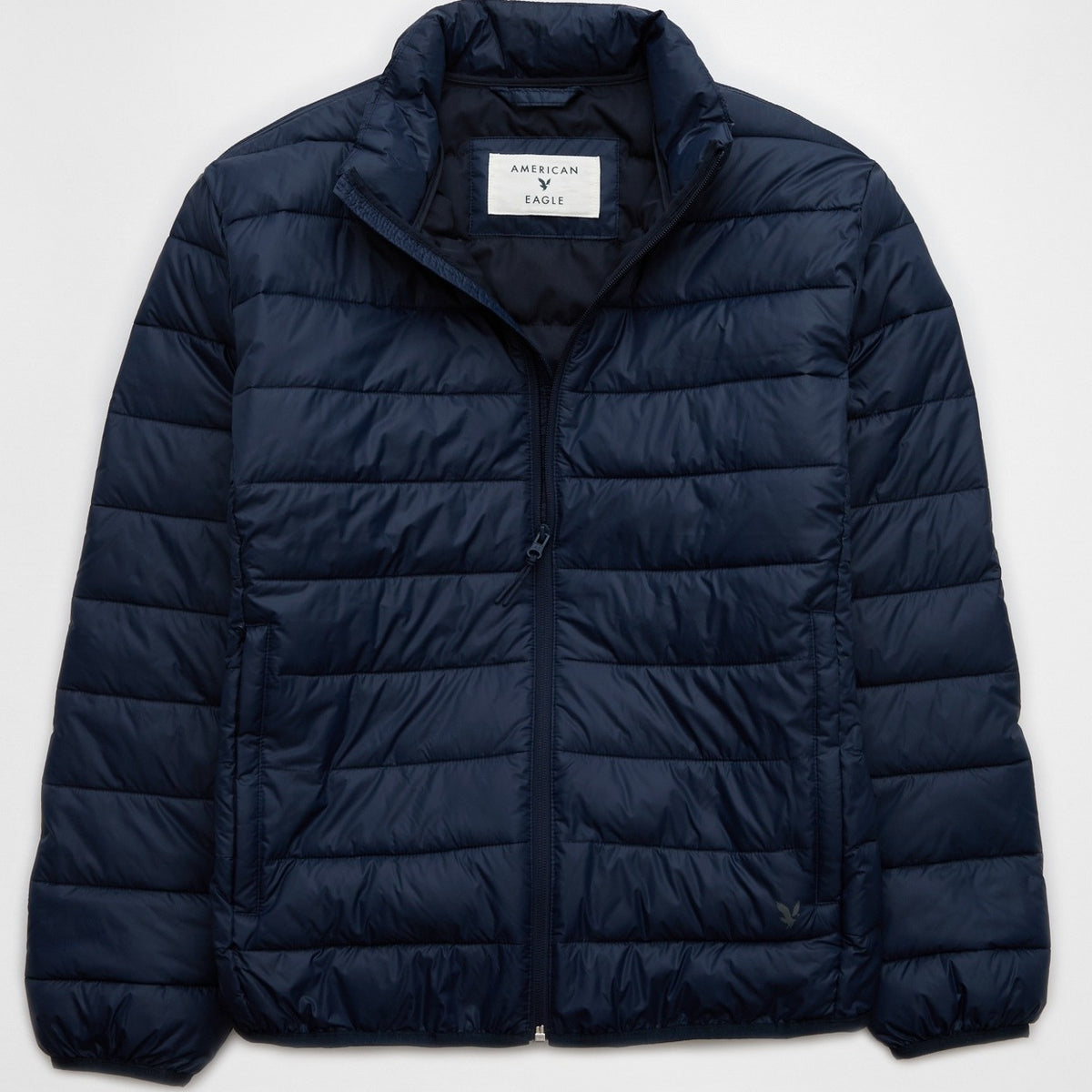 AE Lightweight Puffer Jacket Navy – Men's