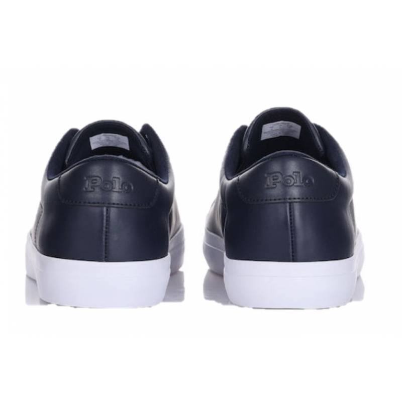 Polo Ralph Lauren Longwood Leather Sneakers Black