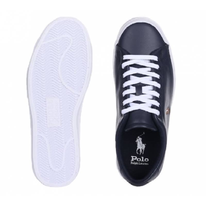 Polo Ralph Lauren Longwood Leather Sneakers Black