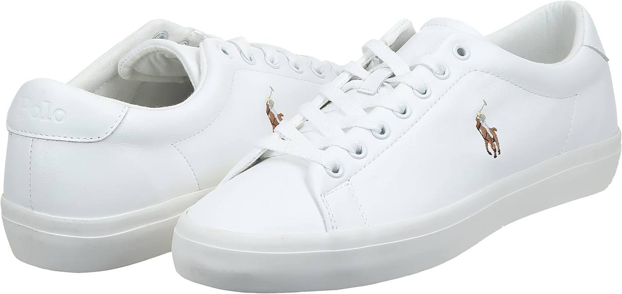Polo Ralph Lauren Longwood Leather Sneakers White