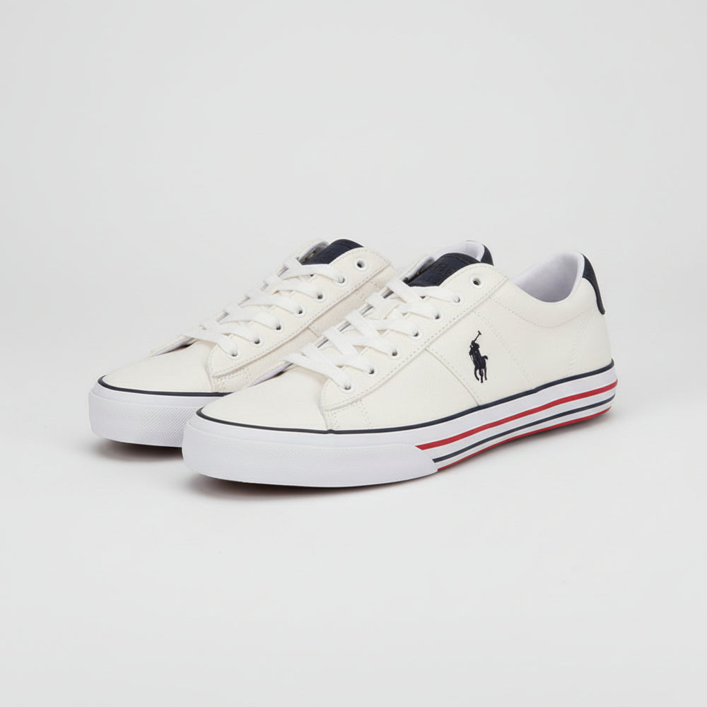 Polo Ralph Lauren Sayer Canvas Sneakers White