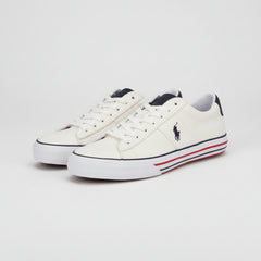 Polo Ralph Lauren Sayer Canvas Sneakers White