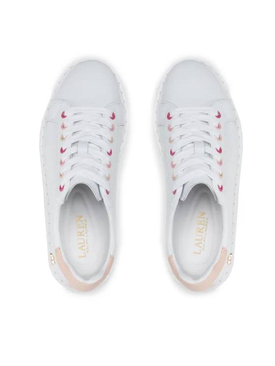 Ralph Lauren Court Sneakers White