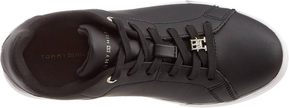 Tommy Hilfiger Leather Sneakers Black