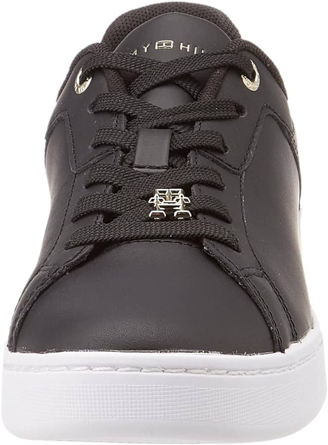 Tommy Hilfiger Leather Sneakers Black