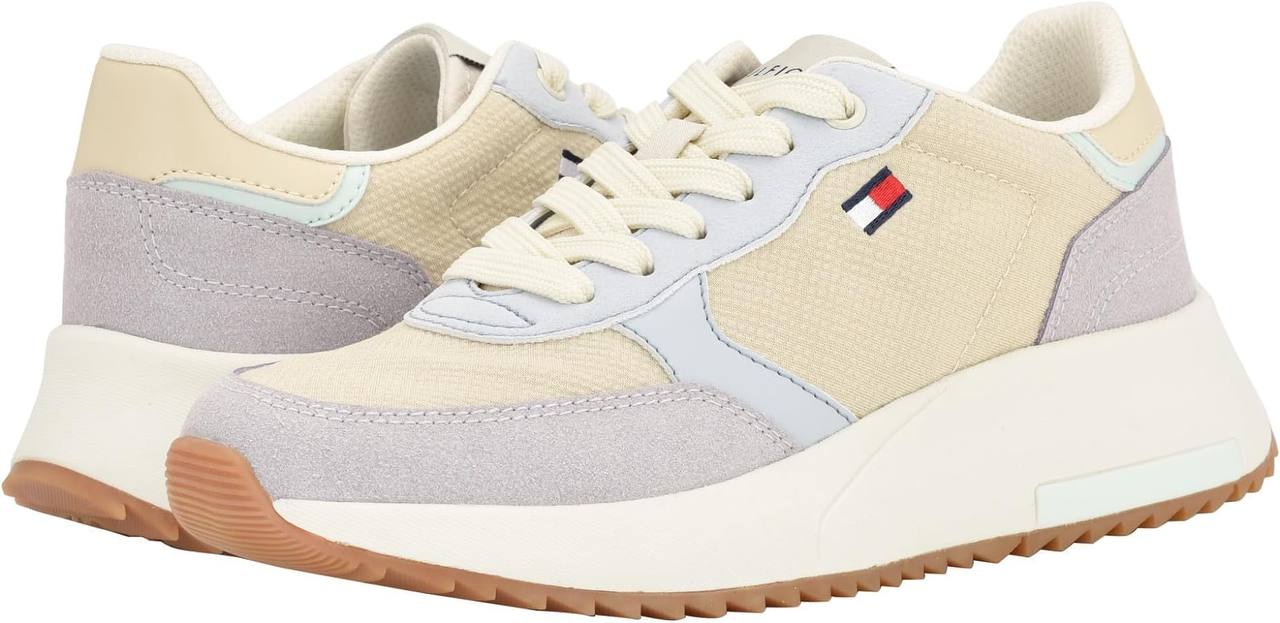 Tommy Hilfiger Retro Runner Sneakers Beigegreyblue