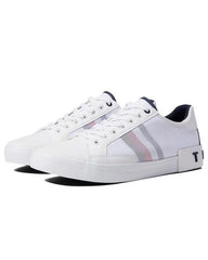 Tommy Hilfiger Mesh Stripe Sneakers White