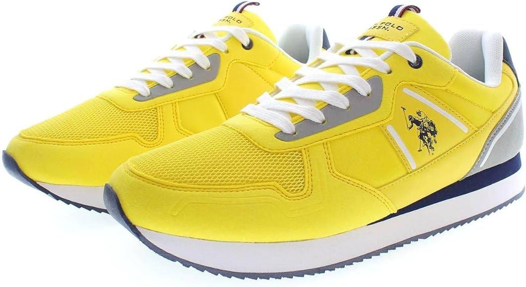 U.S. Polo Assn. Nobil Retro Running Sneakers Yellow